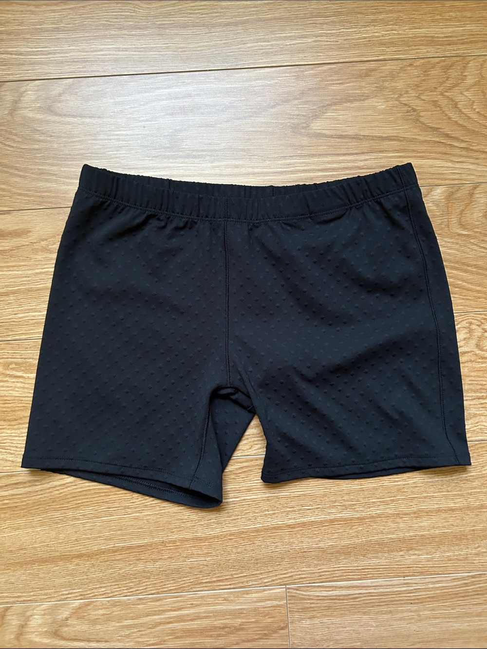 Black Polka-dot Adidas Mico Shorts